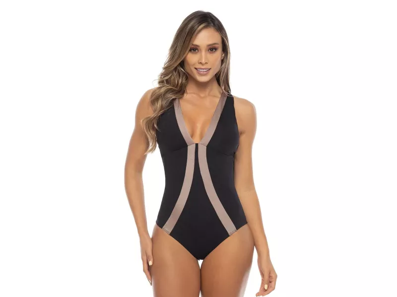 Faja Bodysuit High Compression Panty Cut in Black