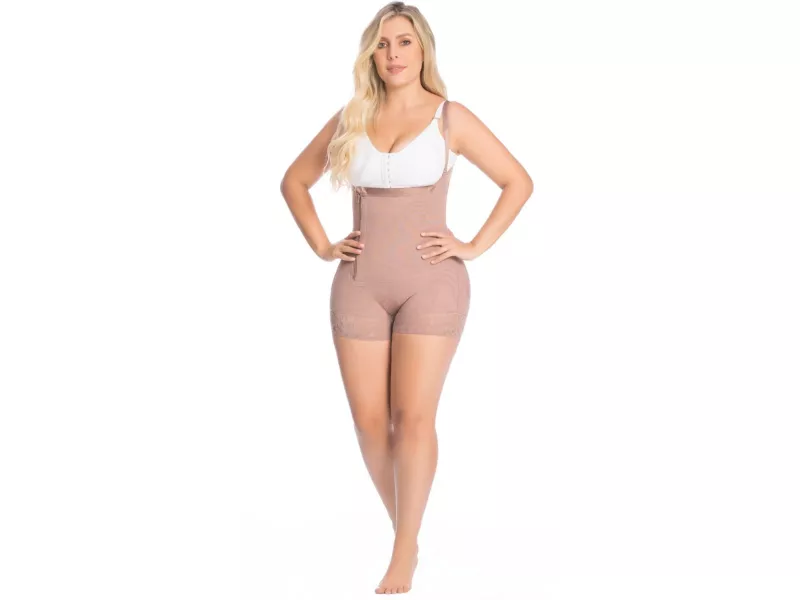 Delie Fajas FIT 360 High Back Coverage and Mid-Thigh. Zipper Both