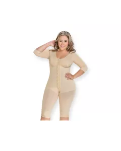 Fajas MyD 0065 Womens Colombian Girdle Postquirurgicas Post partum Short  Leg (XS, Beige) at  Women's Clothing store