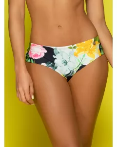 Shimmering Floral Panty Bikini Bottom