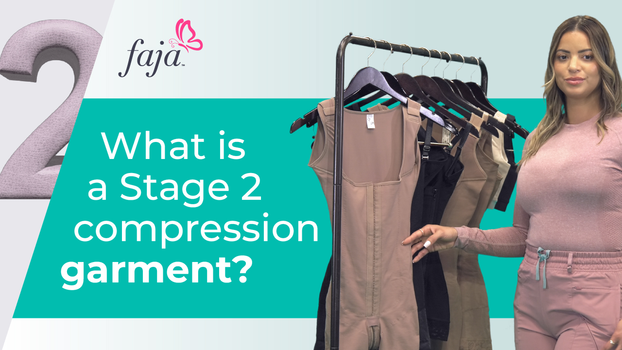 What is a Stage 2 compression garment?