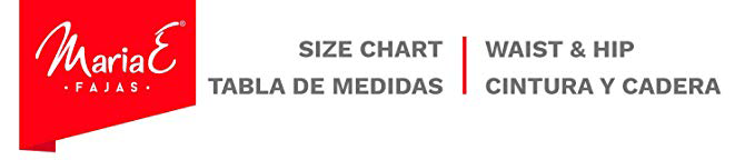 fajas-mariae-size-chart